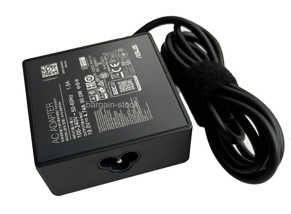 Chargeur Asus 90W D'Origine (Occasion Testé) - Pour M1603QA, UM6702RA, X1603ZA, GA503RW... - 19V 4.74A