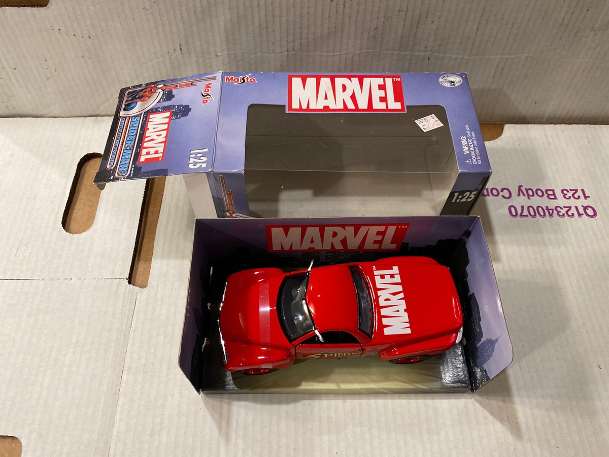 774f Maisto Marvel Spider Man Chevrolet SSR Concept 1 25 for sale