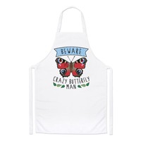 Beware VerrüCkte Schmetterling Mann Koch SchüRze Tiere Lustig Kochen Backen