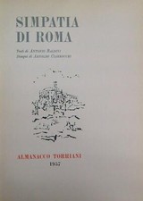 SIMPATIA DI ROMA  BALDINI ANTONIO - CIARROCCHI ARNOLDO ALMANACCO TORRIANI 1957