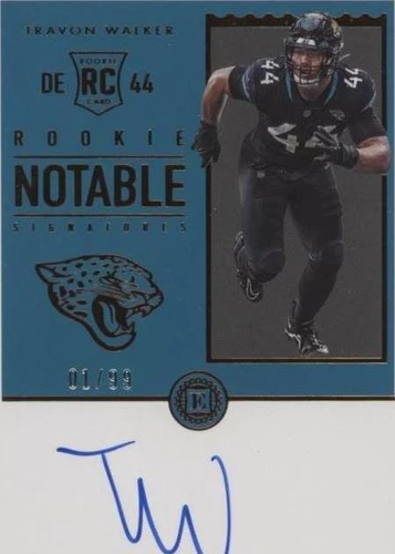 2022 Panini Encased Travon Walker #RNS-TW