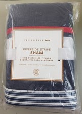 Pottery Barn Teen RIVERSIDE STRIPE Sham Standard Size