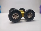 Vintage Tonka Metal Road Grader - Tandem Axles And Tires For Parts