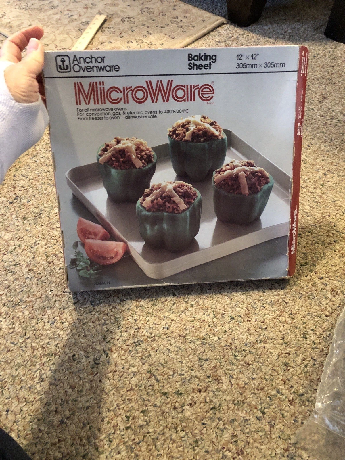 Vintage Anchor Hocking Microware Baking Sheet MCM new In Box