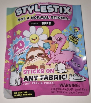 Vango STYLESTIX Stoff Transfer Aufkleber Motiv Strand Besties. Nagelneu