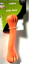Hundeknochen Jolly Pets Bone orange Kauspielzeug stabil Hundespielzeug JOL101