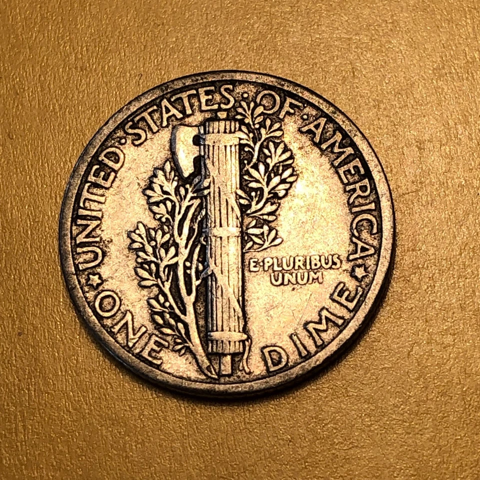 Moneda de diez centavos de plata Mercury 1930-P, circ. muy fina Lote U-43122, Envío Gratis. Foto 2 de 2