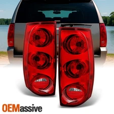 Fit 2007-2014 GMC Yukon XL 1500/2500 L + R Side Tail Lights Replacement