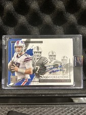 2021 Impeccable Canvas Creations Josh Allen Bills AUTO /25