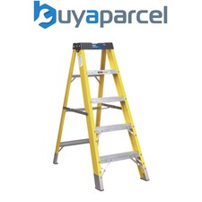Sealey FSL5 Fibreglass Step Ladder 4-Tread - BS EN 131 