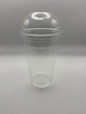 20oz Disposable Clear PET Cups (CUPS ONLY)  600pc 