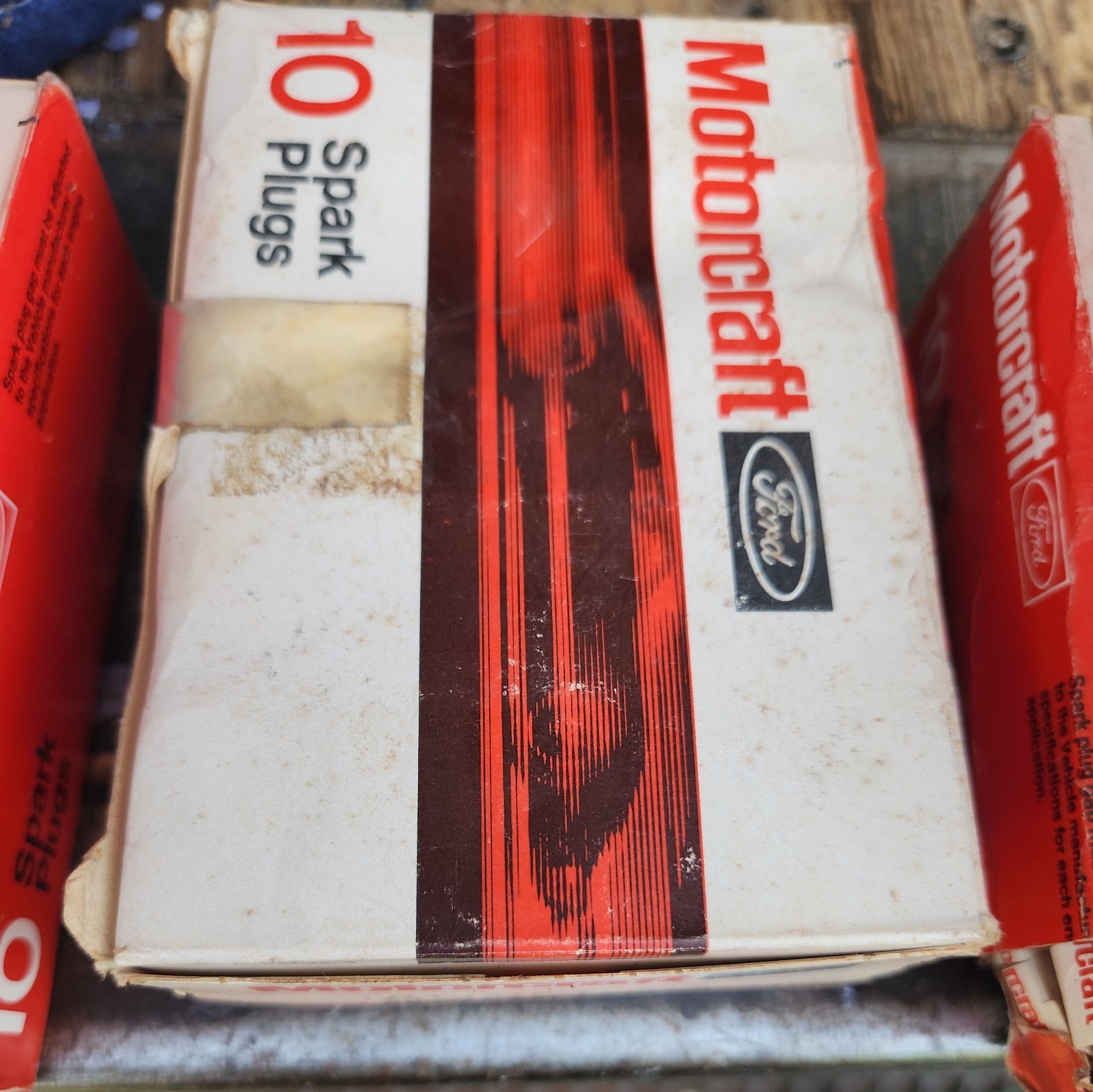 MOTORCRAFT FORD AWSF54C SPARK PLUGS BOX OF 10 PLUGS