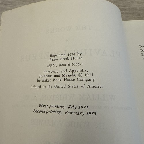 The Works of Flavius Josephus Complete in One Vol / Hurst Co. c. 1900  HB - Picture 8 of 12