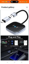 Wireless Android Auto Adapter, Wireless carplay Adapter, Latest NFC Touchscreen