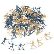  80 Pcs Pirate Toy Soldiers Mini People Figurines Figures for Boys