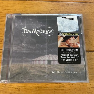 Tim McGraw   Set This Circus Down CD 2001 Country Curb Records Sealed Hype