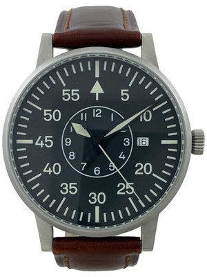 Men's Watch Laco Pilot Type B Anniversary Watch Automatic 43mm, Works