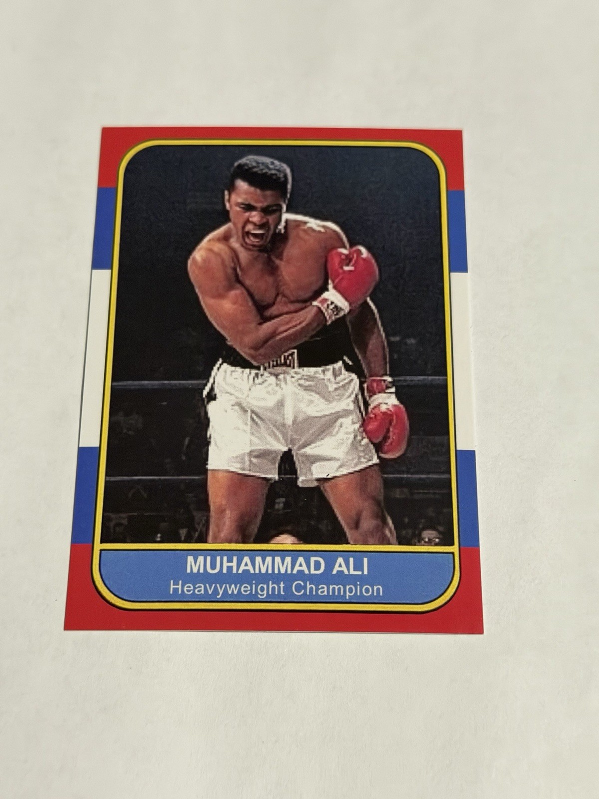 Muhammad Ali Sports Journal Card Heavyweight Champion 1000 made