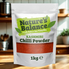 Kashmiri Chilli Powder Red 500g Ground Seasoning Mild Spice 1kg Natures Balance