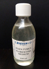 Artist Quality Oil Painting Medium: Eliza Turk's Florentine, for paper, textiles