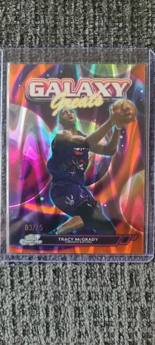 2025 Topps Cosmic Chrome Tracy McGrady Base (RAW)