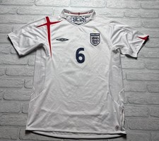  england soccer jersey Vintage 2006 Terry #6 SIZE M