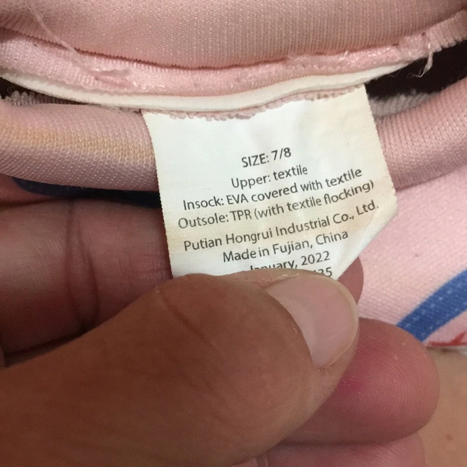 Zapatos de agua rosa sirena 7/8 para niñas pequeñas sin marca Foto 3 de 4