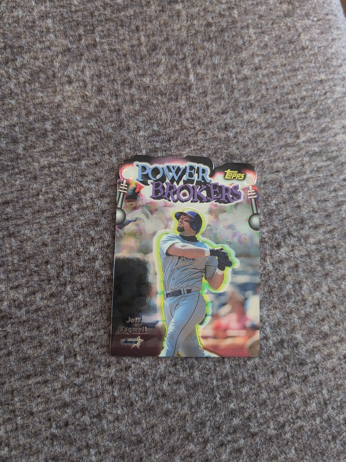 1999 Topps - Power Brokers Jeff Bagwell #PB8 Refractor