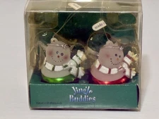 2003 Roman Inc Jingle Buddies Snowman Ornament