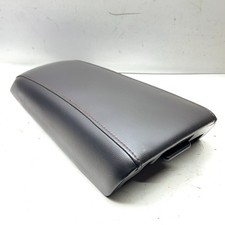 2011-2014 Ford Edge Center Console Arm Rest Lid Black Leather Red Oem 2011-2014 Ford Edge Center Console Arm Rest Lid Black Leather Red Oem