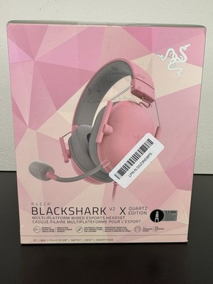 Razer BlackShark v2 X Quartz Edition Headphones | Pink