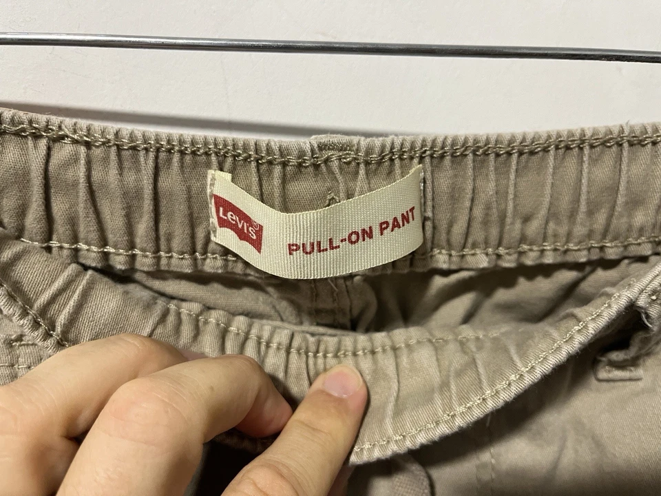 Levi’s Levis Boys Pull On Pant Size 12 Reg Khaki 26 W 27 L Youth Pants - Image 4 of 4