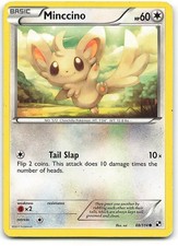 Minccino 88/114 Common Black & White Pokemon