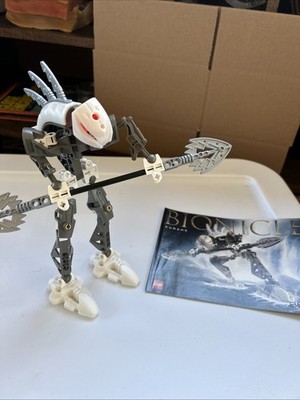 Complete Set EUC Bionicle Rahkshi Kurahk 8588 Lego With Instructions No Box