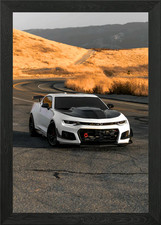 Chevrolet Camaro ZL1 Framed Wall Art Poster Canvas Print Picture