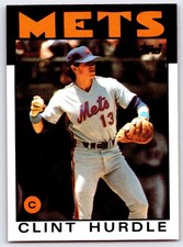 1986 Topps Tiffany - Clint Hurdle #438