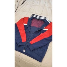 Fila Men's Color Block Track Jacket - Red, White Navy Blue - XL