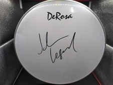 John Legend Signed Autographed 13" Derosa drumhead Fantastic piece