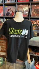 Hank III 3 USED Size M/L shirt Cotton SCREEN PRINT vintage Hank Williams