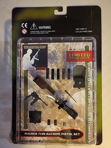 Workshop One Sixth Mauser 713R Machine Pistol Set #20015 New In Package