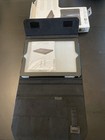 iPad 2,3+4  Generation Genuine REAL Black Leather Hard PortFolio Travel Case — photo 4