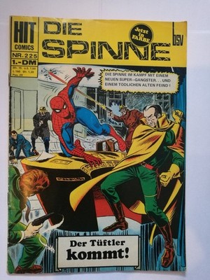 Die Spinne Nr. 225 Hit Comics Original 1970 Sammlerstück