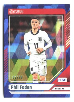 2024-25 Donruss #66 Phil Foden Blue Cubic