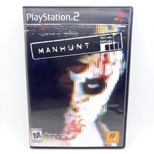 PS2 Manhunt Sony PlayStation 2 * Read Description* No Manual