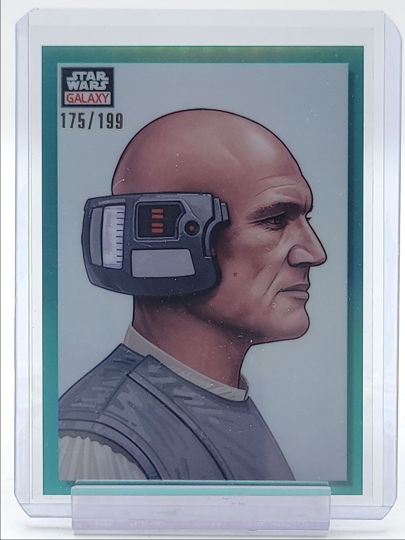 LOBOT 2023 TOPPS CHROME STAR WARS GALAXY AQUA REFRACTOR /199 Q3878