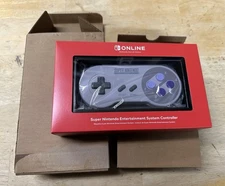 New Official US Super Nintendo System Controller FOR SWITCH ONLINE GAMES SNES