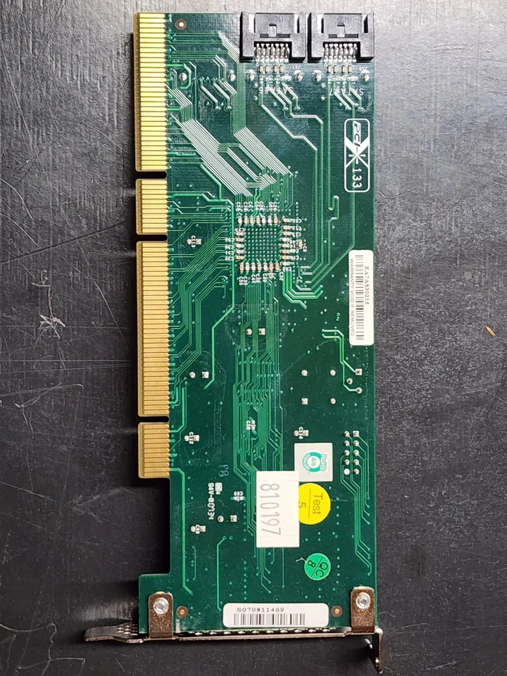 Supermicro SAT2-MV8 8-Port SATA PCI-X Controller Card Marvell 88SX6081 RAID HBA - Image 2 of 3