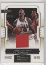 2009-10 Panini Classics Rookie Timeless Threads 26/265 James Johnson #174 l8x