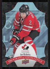 2016-17 Upper Deck Team Canada Juniors Program of Excellence #POE8 Joe Hicketts