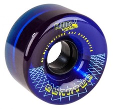 CLOUDS URETHANE Wheels Quantum Outdoor Roller Skate Wheels 62mm, 80a set of 8